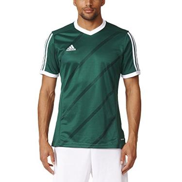 Imagem de Adidas Big Boys Camiseta de futebol Climacool Regista 14, Collegiate Green, X-Large