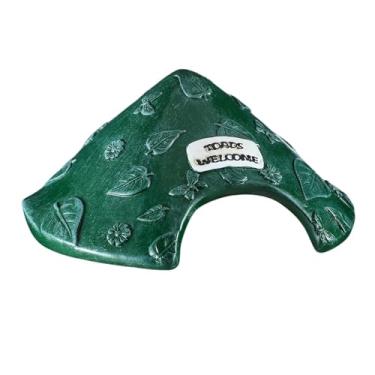 Imagem de Generic Casa de sapos e rãs, abrigo para répteis e abrigo para jardim, sombra de verão para áreas externas, Verde