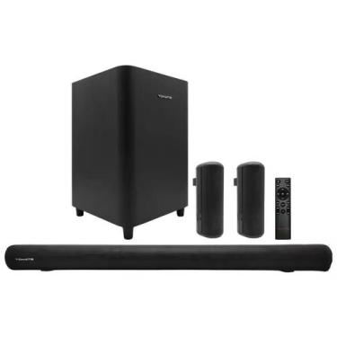 Imagem de Soundbar Tomate 280W Caixa De Som Home Theater Usb Aux