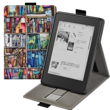 Imagem de COCFOOKIW Estojo para 6" Kindle 11ª Geração,lançado em 2022[Modelo: C2V2L3], Caso em pé com Automática Ativação/Repouso Função, Capa Protetor com Imã Traseiro e Alça de Mão Função