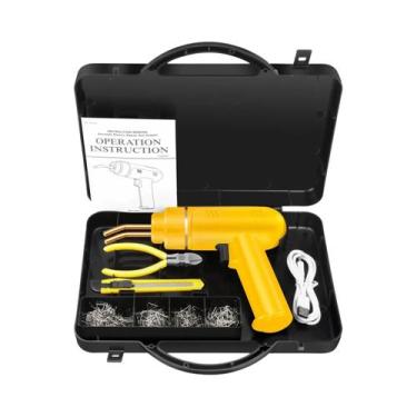 Imagem de Máquina De Solda Plástica Recarregável De 200W, Kit De Reparação De Pa