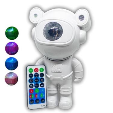 Imagem de Dc luminaria projetor astronauta bluetooth - WK, Bivolt