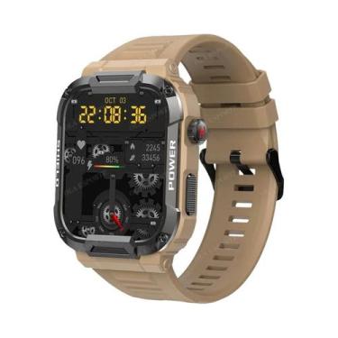 Imagem de Relógio Inteligente Militar Masculino 2025 IP68 5ATM À Prova D'Água Mo