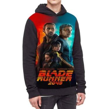 Imagem de Moletom Com Capuz Blade Runner 2049 Ref:460 - smoke, Preto, P