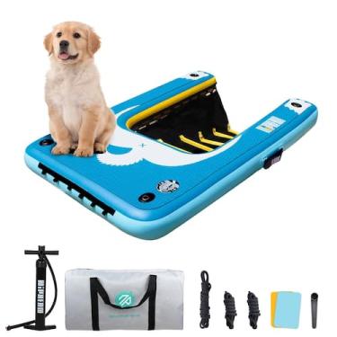 Imagem de Deck antiderrapante de cobertura total Niphean com rampa de piscina pa