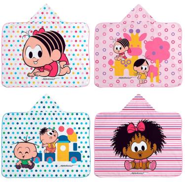 Imagem de TOALHA DE BANHO BEBE TURMA DA MÔNICA EST LOC