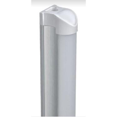Imagem de Lampada Led Tubular 120Cm Branco Frio Com Calha 20W Bivolt