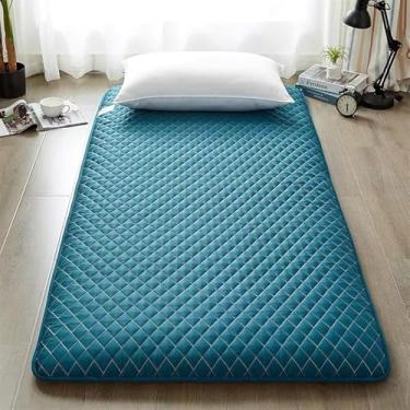 Imagem de Colchão De Futon De Chão, Colchão Dobrável De Enrolar Colchões De Cama De Massagem Tailandesa Tatami Tapete De Dormir Colchão Para Chão, A, 135x200cm