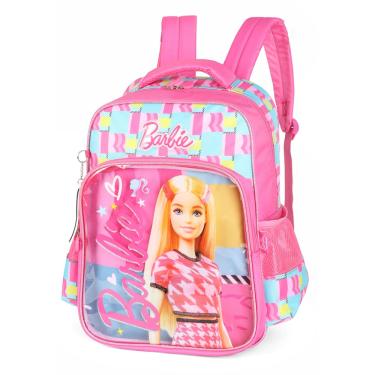 Imagem de Mochila de Costas Escolar Barbie Fashion Rosa - Luxcel