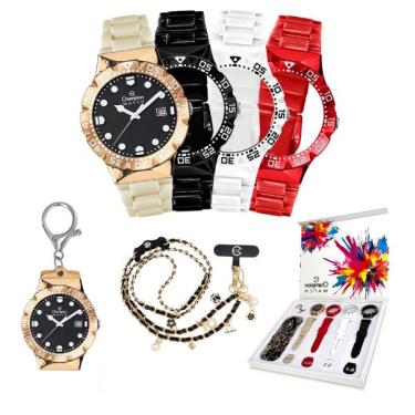 Imagem de Relógio Champion Troca Pulseiras CP31901H Prova D'Água 100m