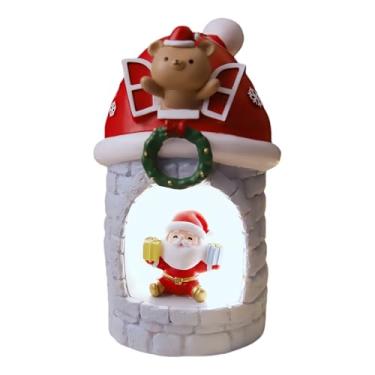 Imagem de Lanterna De Natal, Iluminação Ambiente LED, Lâmpada De Mesa Para Decorações De Natal Iluminadas, Para Mesa, Prateleira, Quarto, Sala, Escritório, Festa, Decorações,