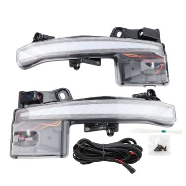 Imagem de Substituição do conjunto da lâmpada de circulação diurna LED para Toyota Prius/Prius Prime DRL 2023 2024 com lâmpada direita e esquerda/passageiro e lado do motorista TO2563109 TO2562109, 812A0-47030