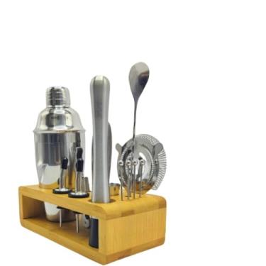 Imagem de Kit Bartender Conjunto Completo de Bar Shaker Personalizado Misturador de CoquetéIs Bartender Profissional