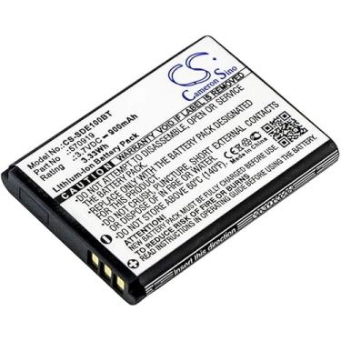 Imagem de 900mAh Sistema de alarme Bateria de substituição,Compatível com elegant 10,S5