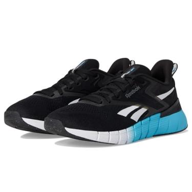Imagem de Reebok Tênis masculino Nano Gym, Preto/Branco/Ciano Futuro, 41