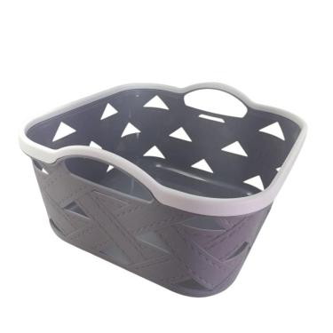 Imagem de Cesto Organizador Caixa Objetos Multiuso Quadrado 20Cm