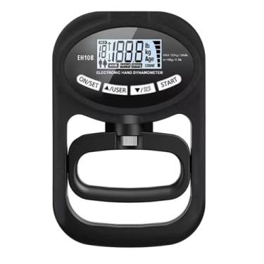 Imagem de KiBcsLic Testador de força de preensão digital, fortalecedor portátil, suprimentos de medição ergonômica, medidor de exercícios de mão para acessórios, Style B