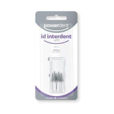 Imagem de Refil para Escova Interdental Cônica 3 a 7 mm com 6 Powerdent
