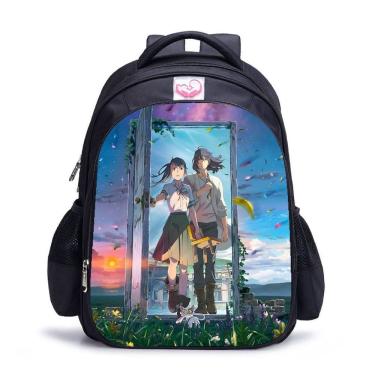 Imagem de Mochila Anime School Bag Children Suzumes No Tojimar