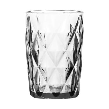 Imagem de Conjunto De Copos De Vidro Com Rebordo Dourado 340 Ml, Adequado Para áGua E Sumos(84branco transparente)