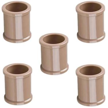 Imagem de Luva Pvc 20Mm Marrom Conexão Encanamento Kit 05 Un - Akato