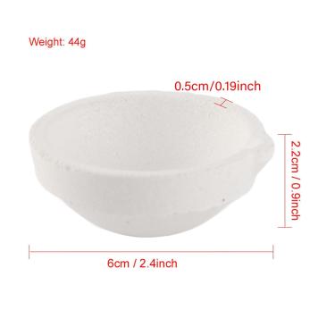Imagem de Cosiki Cadinho de Fusão de Quartzo Premium para Refino de Platina e Ouro, Prata, Resistente a Altas Temperaturas para Fazer Joias DIY