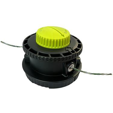 Imagem de 314608005 Carretel de aparador EASY+ Cabeça de corda de alimentação com enrolador de velocidade – Cabeça de aparador universal compatível com Ryo-bi e Home-lite Bump Feed Trimmers RY15526 RY15527