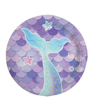 Imagem de CWPJUNDGP Festa de aniversário, copos de papel, pratos de papel, festivais descartáveis locais de festa temática, atmosfera de decoração, utensílios de mesa