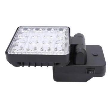 Imagem de AUNMAS Luz de Trabalho LED Portátil, Luz Portátil Recarregável, 1200-1500LM Giratória para Local de Trabalho, Atividades Ao Ar Livre, Compatível Com PARKSIDE X20V