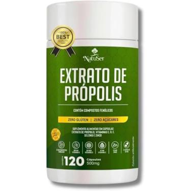 Imagem de Extrato de Própolis Verde 120 Cápsulas 500mg