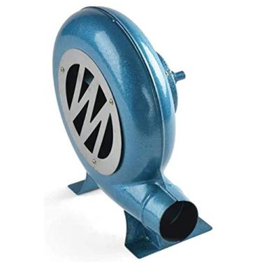 Imagem de TRGCJGH Ventilador de manivela portátil Ventilador de grelha de ferro forjado manual Soprador de engrenagem de ferro forjado Isqueiro de carvão Ventilador radial 80w-350w, 80W