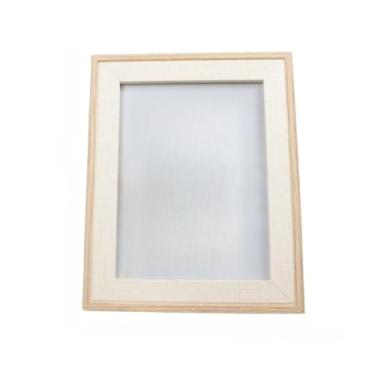 Imagem de Porta Retratos de Mesa MDF Collection Moldura Decorativa de Fotos 10x15cm e 15x20cm Elegante E Prático Adequado Para Salas De Estar E Quartos(1un 10x15cm e 1un 15x20cm)