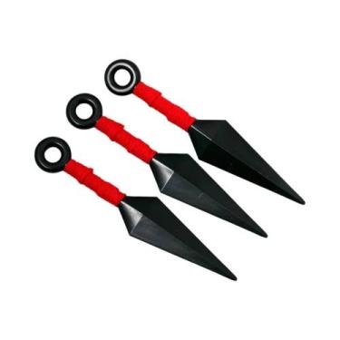 Imagem de Anime Shippuden Kunai Cosplay Adereços, arma da testa, plástico coleçã