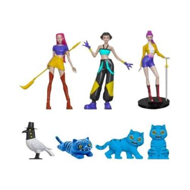 Imagem de Conjunto De Figuras De Ação Kpop Demon Hunters 5-18 Peças Derpy Rumi M