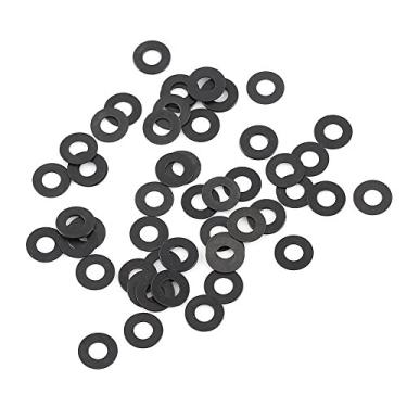 Imagem de Generic Conjunto de Parafusos de Soquete Hexagonal, Conjunto de Fixadores de Liga Forte de Aço para Reparo de Máquinas de Escritório Doméstico, 150 Peças M3 Preto (A: Cap cabeça)