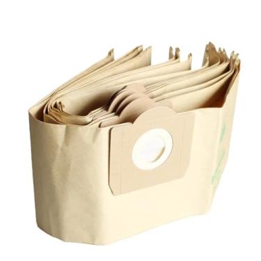 Imagem de 959-130 5X saco de lixo 1x filtro aspirador de pó acessórios peças de reposição, compatível com Karcher 300 M Wd 3.200 Wd3.500 P 6 (15 peças)