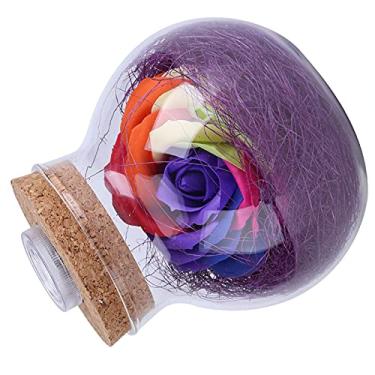 Imagem de Luz de Garrafa Rosa RGB LED com Controle Remoto Mudança Cor Decoração Romântica para Casamento Festa Casa Quarto