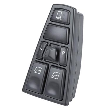 Imagem de Generic Interruptor de Janela Elétrica, Substituição de Controle Frontal Esquerdo Com Conector de 18 Pinos, Interruptores de Janela Elétrica Automotiva para VN 2005 2014 VNL 2005 2016,