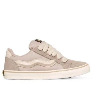 Imagem de Tênis Unissex Mad Rats Bulky Classic 90 Couro Areia-Unissex