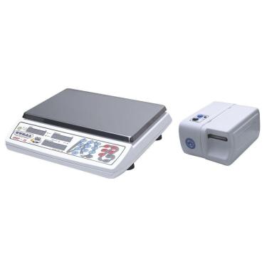 Imagem de Balança Comercial 15 kg com Etiquetadora Gural ESE-15 ETX-250
