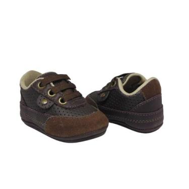 Imagem de Sapatinhos de Bebe Tenis Infantil Masculino Casual Menino RN Manozinho