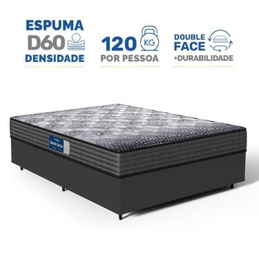 Imagem de Cama Box com Colchão de Espuma D60 Double Face Guarda Costas Comfort Force Probel Casal 138cm