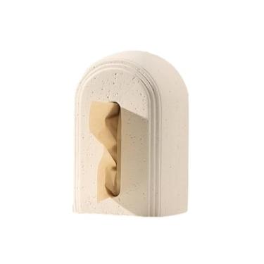 Imagem de x3anggyt5 Capa de caixa de lenços de papel suporte de caixa de lenços vertical para mesa - capa de papel para escritório doméstico suporte de guardanapo organizador de mesa suporte de caixa de lenços