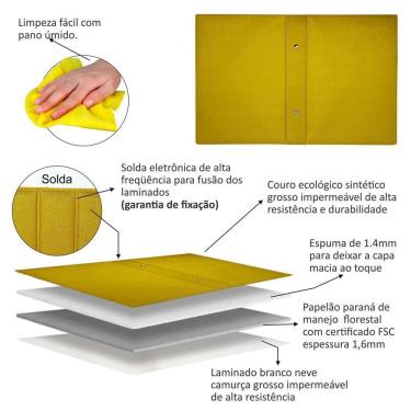 Imagem de Album De Fotos 15X21/80 Azul Bebê Manta Linda Tipo Tecido