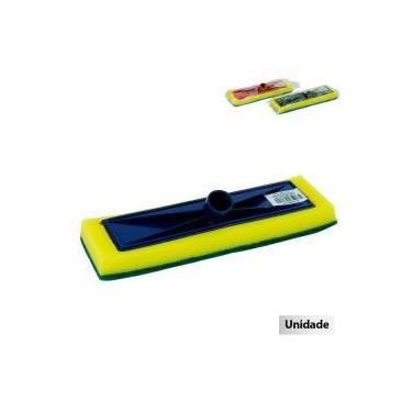 Imagem de Esponja Rodo Multiuso 25cm Lava Azulejo Profissional Abrasiva Color - 