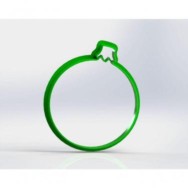 Imagem de Cortador Bola De Natal Tamanho 10Cm