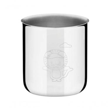 Imagem de Copo Infantil Tramontina Baby Friends 340ml Em Aço Inox