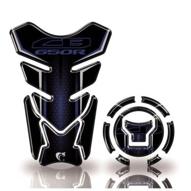 Imagem de Adesivo Protetor Tanque E Bocal Honda Cb 650R + 2018 Preto