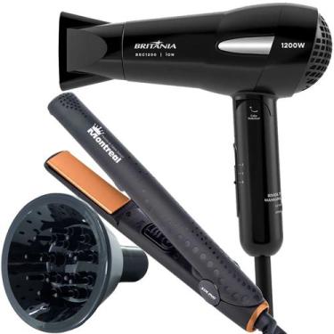 Imagem de Secador De Cabelo Britania 1200w Ion Mini Dobravel Viagem Travil Difus