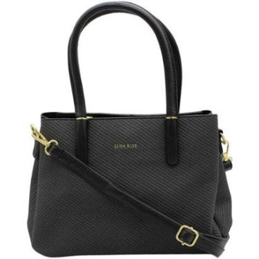Imagem de Bolsa de Mão Transversal Luna Kiss Texturizada Charme Pequena Feminina-Feminino